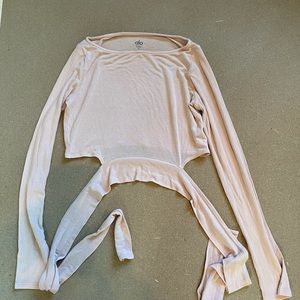 Alo Yoga Crop, Medium, blush Pink